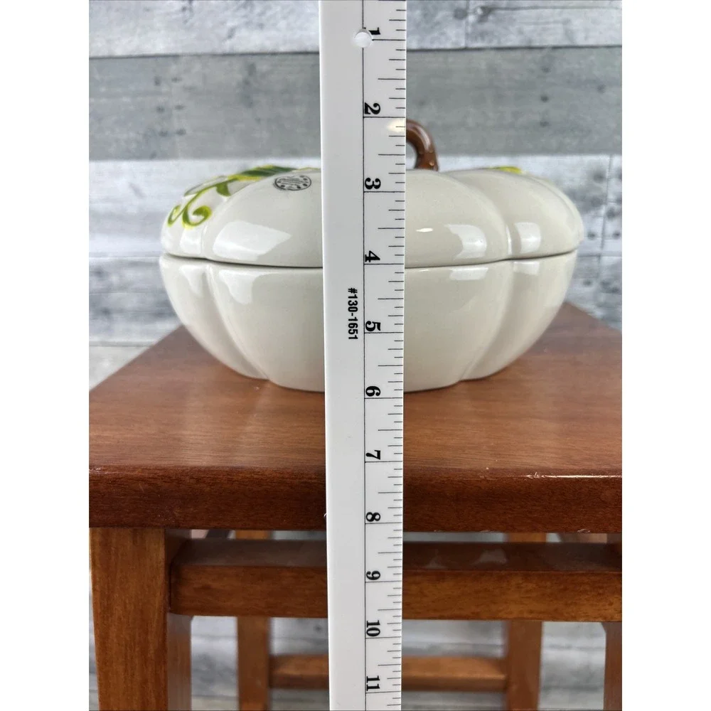 Temp-tations Seasonal Figural Pumpkin Covered Pie Dish